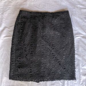 J.Crew Mid Length Lace Skirt
